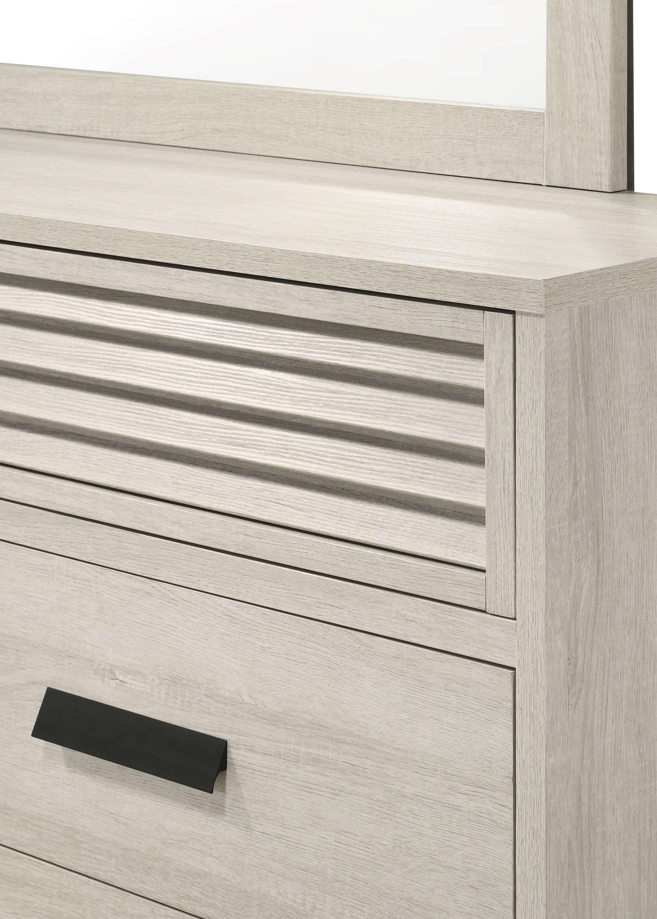 Sarter White Panel Bedroom Set - SET | B4740-Q-HBFB | B4740-KQ-RAIL | B4740-2 | B4740-4 - Bien Home Furniture & Electronics