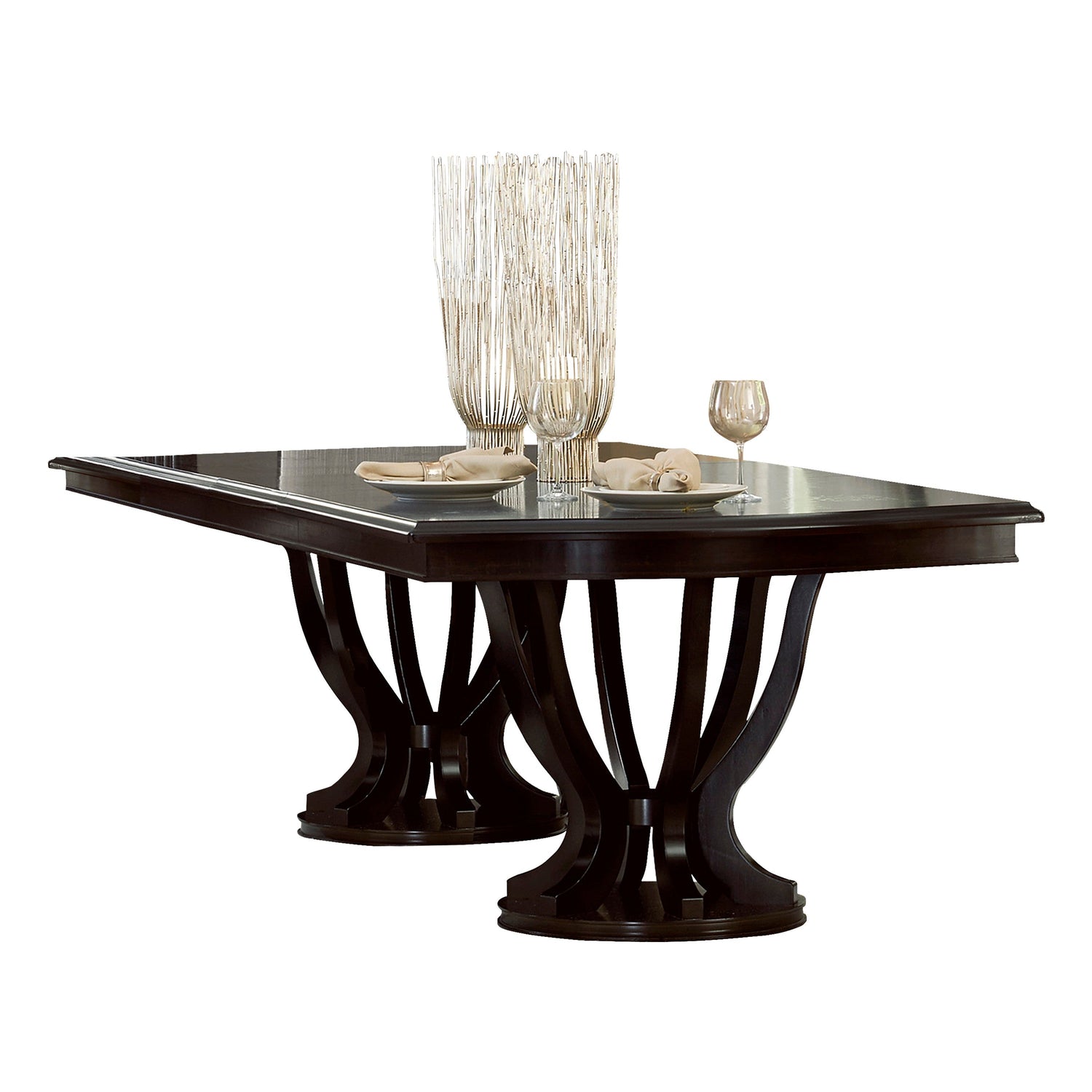 Savion Espresso Extendable Dining Set - SET | 5494-106 | 5494-106B | 5494S(4) - Bien Home Furniture & Electronics
