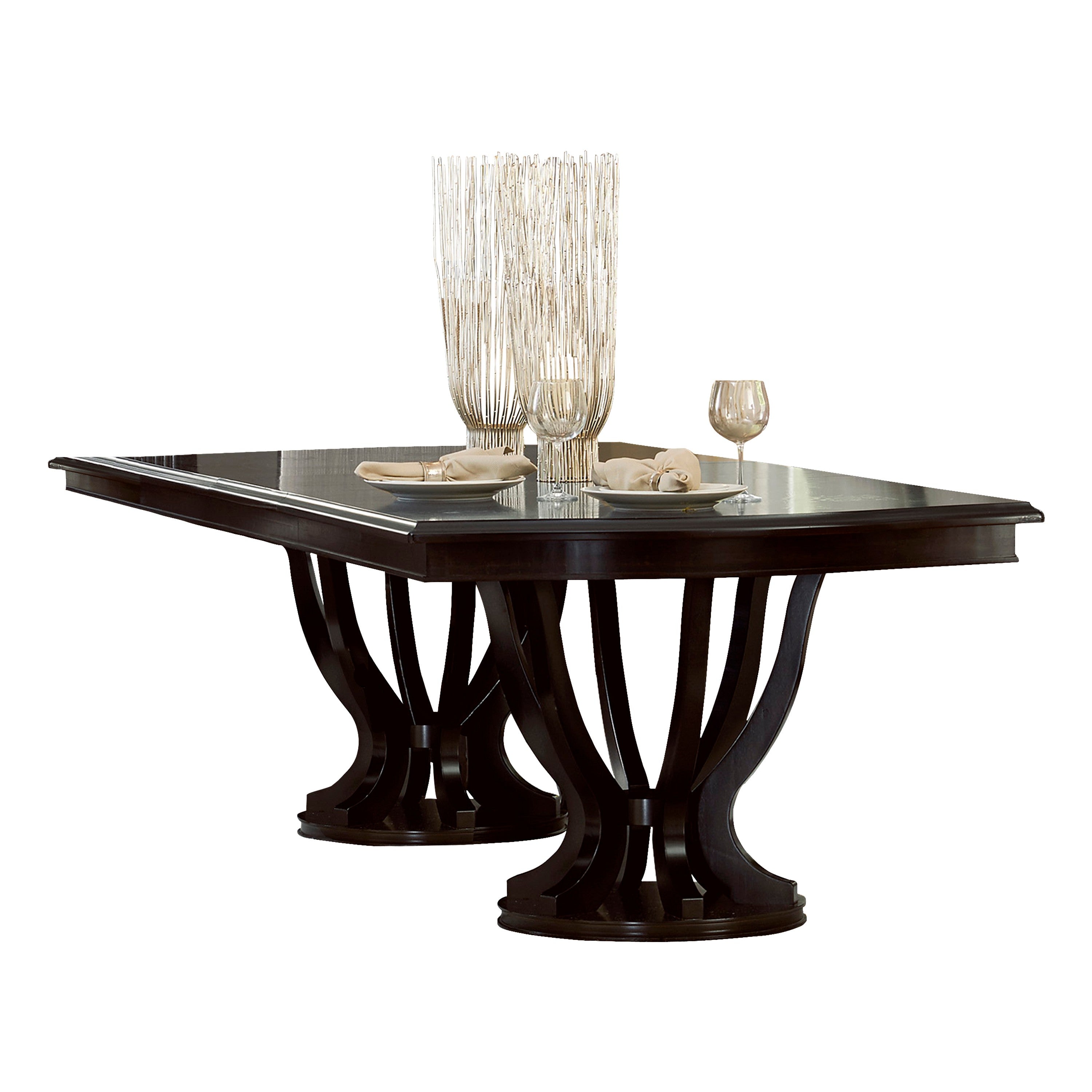 Savion Espresso Extendable Dining Set - SET | 5494-106 | 5494-106B | 5494S(4) - Bien Home Furniture & Electronics
