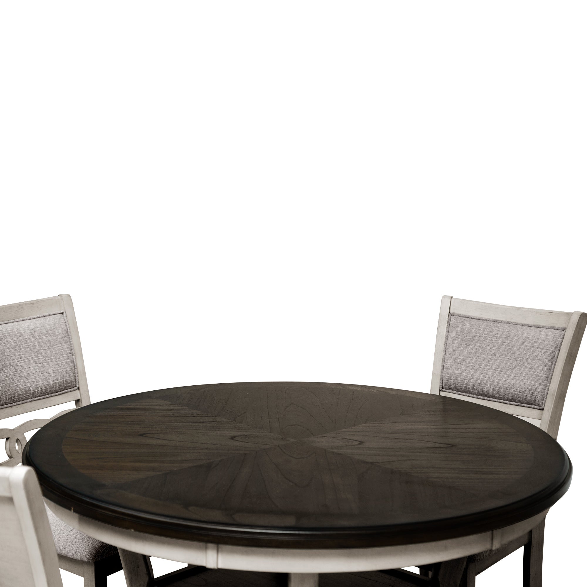Savor White 5-Piece Dining Set - SH1155WHT - Bien Home Furniture & Electronics