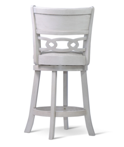 Savor White Swivel Counter Chair, Set of 2 - SH1155WHT-24 - Bien Home Furniture & Electronics