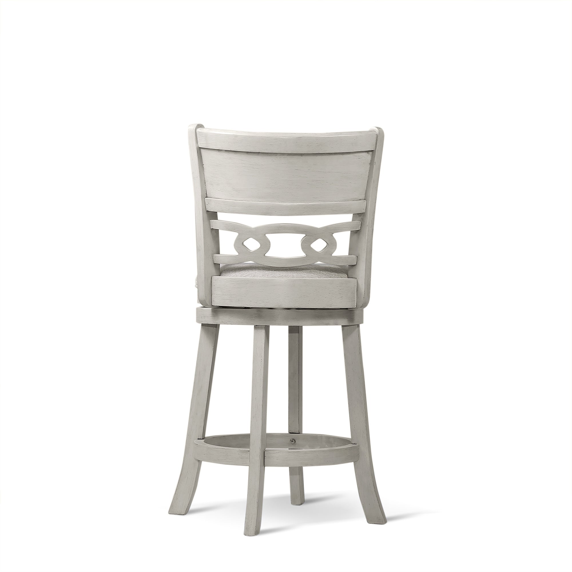 Savor White Swivel Counter Chair, Set of 2 - SH1155WHT-24 - Bien Home Furniture & Electronics