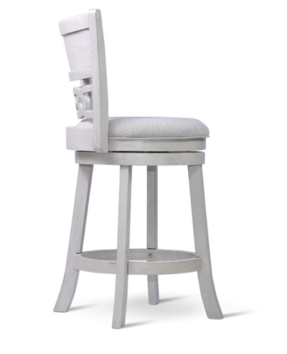 Savor White Swivel Counter Chair, Set of 2 - SH1155WHT-24 - Bien Home Furniture & Electronics
