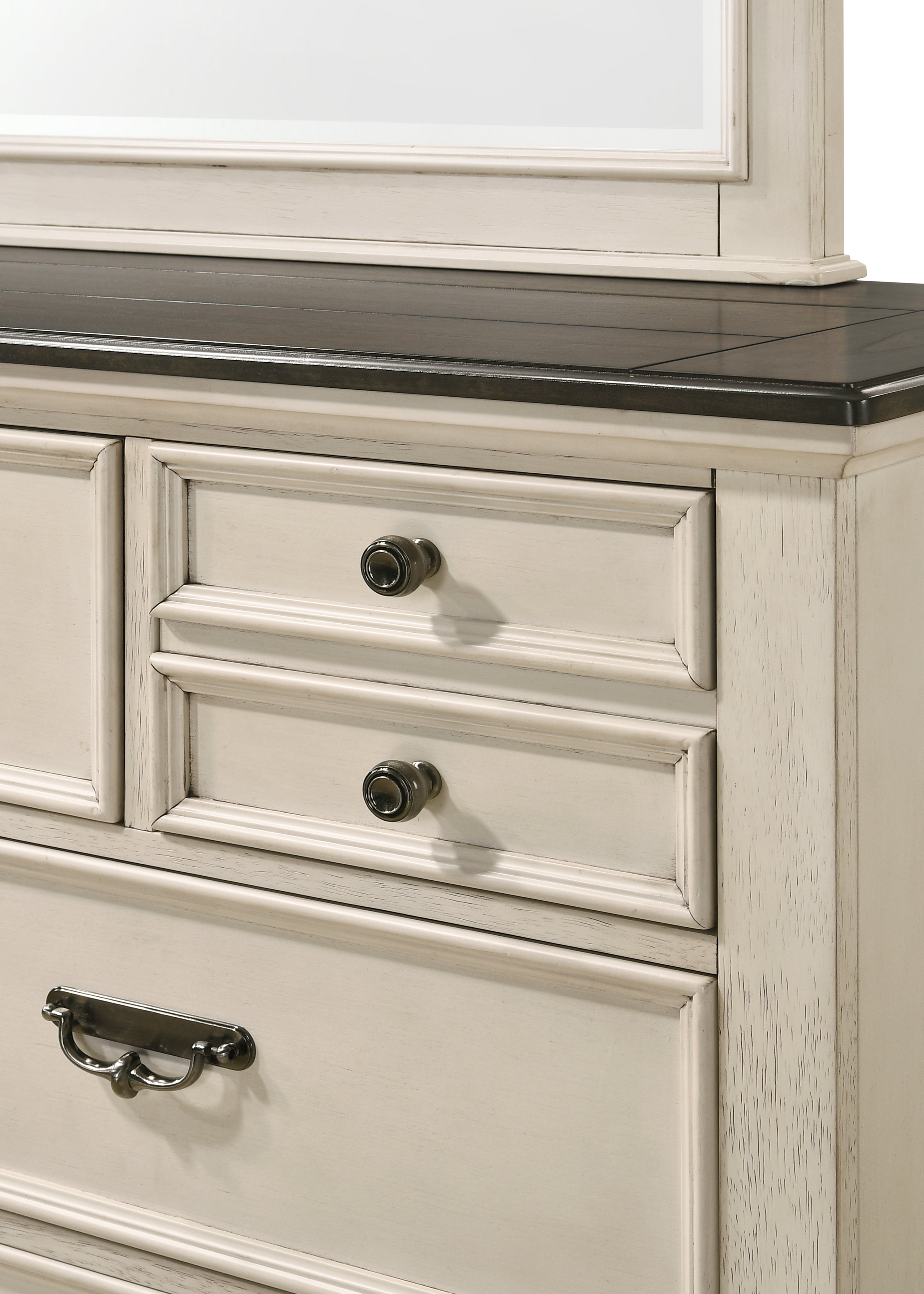 Sawyer Cream/Brown Dresser - B9100-1 - Bien Home Furniture & Electronics