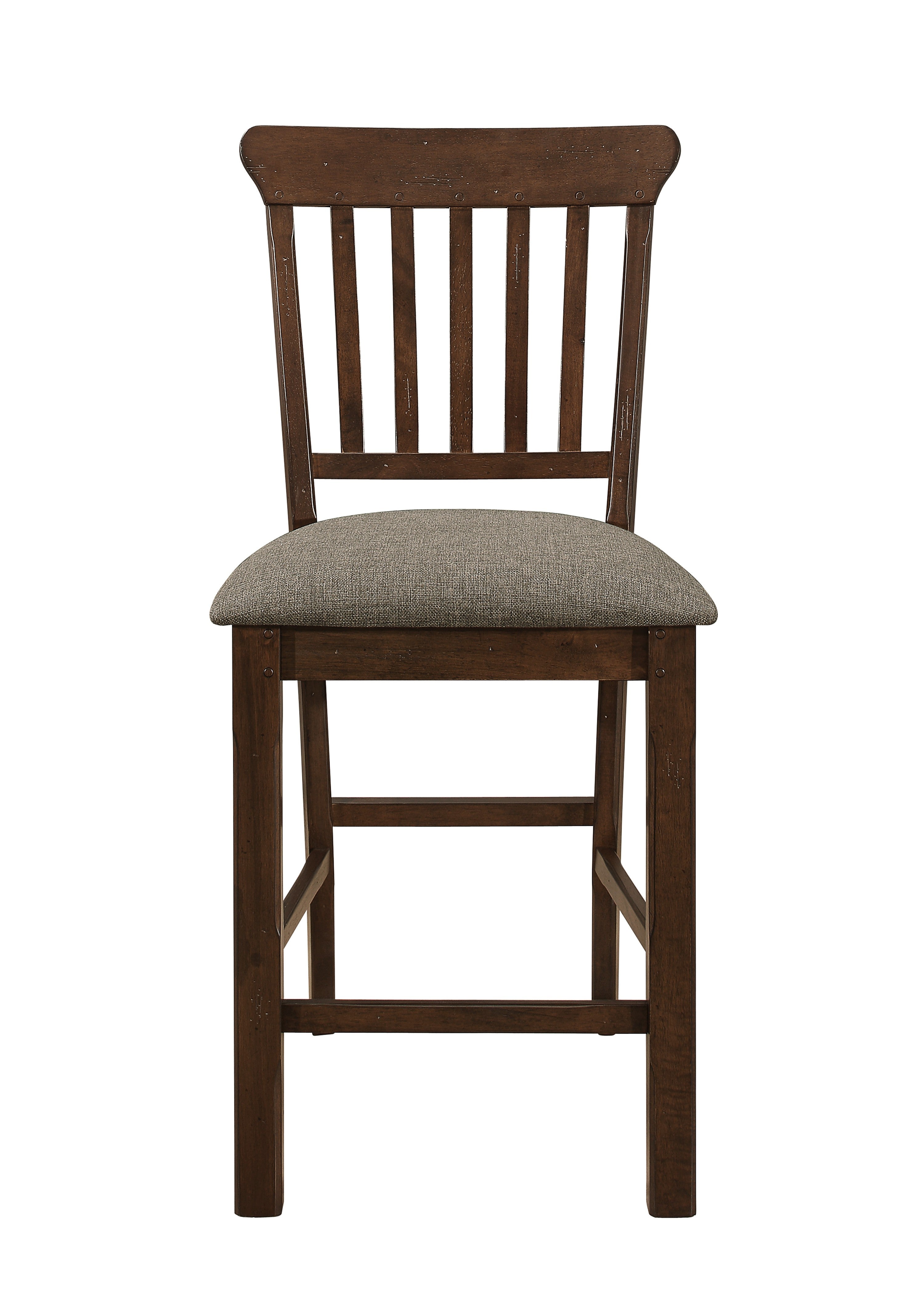 Schleiger Cherry Counter Chair, Set of 2 - 5400-24 - Bien Home Furniture & Electronics