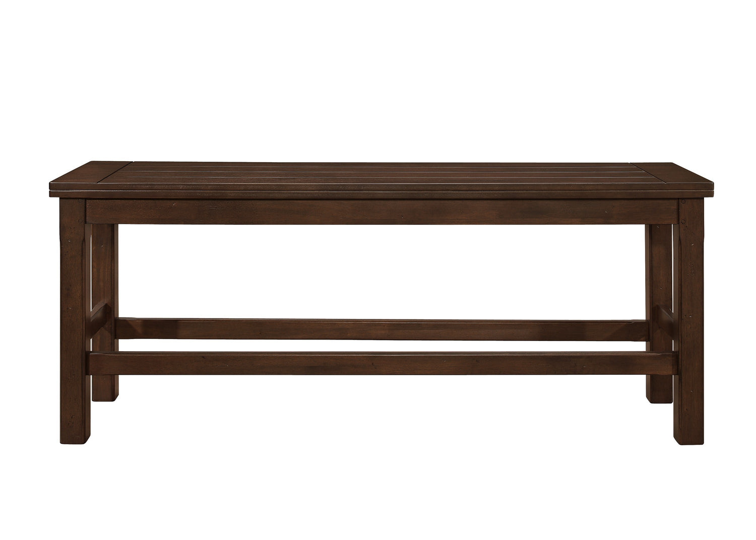 Schleiger Cherry Counter Height Bench - 5400-24BH - Bien Home Furniture & Electronics