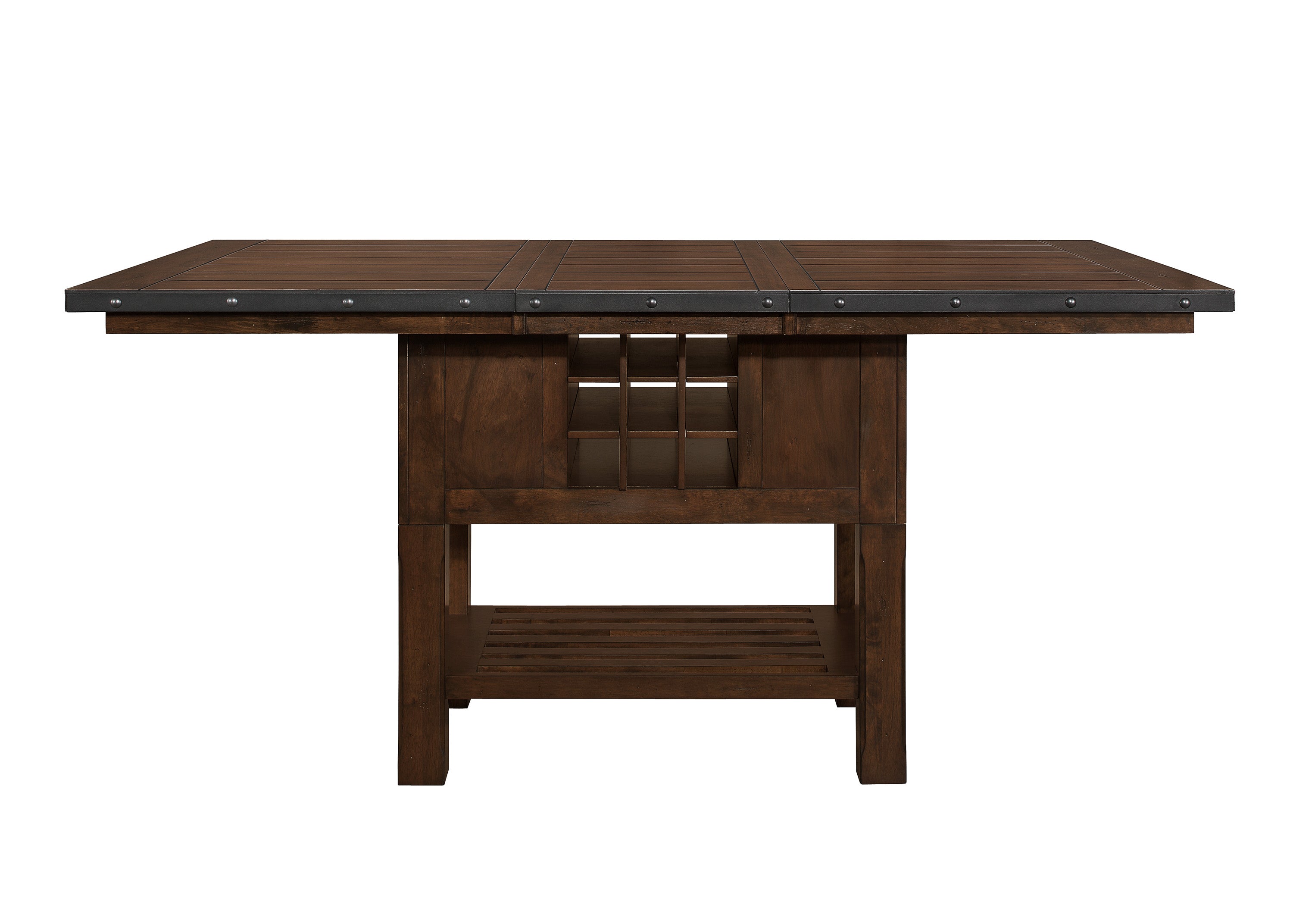 Schleiger Cherry Extendable Counter Height Table - SET | 5400-36XL | 5400-36XLB - Bien Home Furniture & Electronics