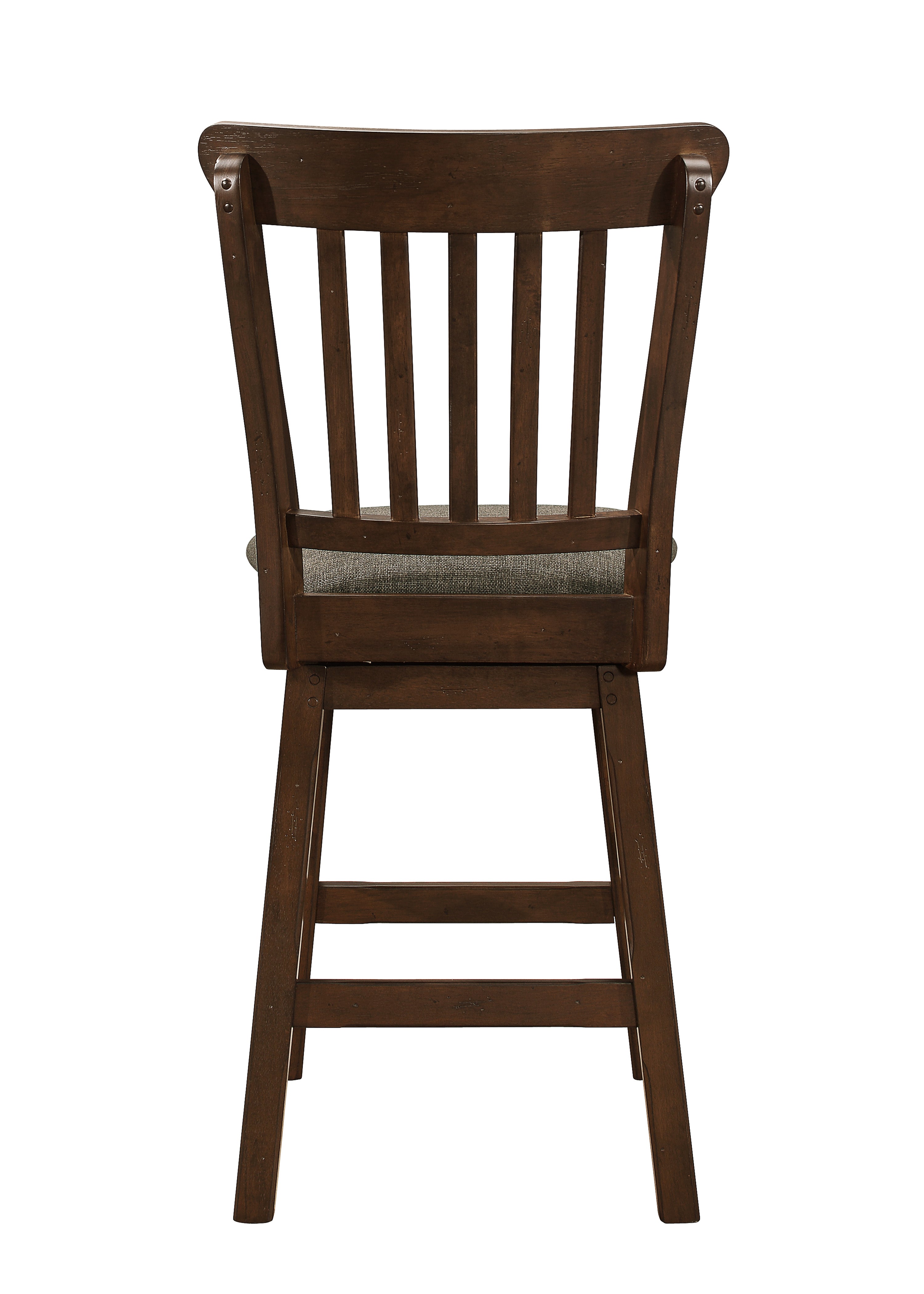 Schleiger Cherry Extendable Swivel Counter Height Set - SET | 5400-36XL | 5400-36XLB | 5400-24SW(2) - Bien Home Furniture & Electronics