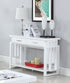 Schmitt Rectangular 2-Drawer Sofa Table High Glossy White - 705709 - Bien Home Furniture & Electronics