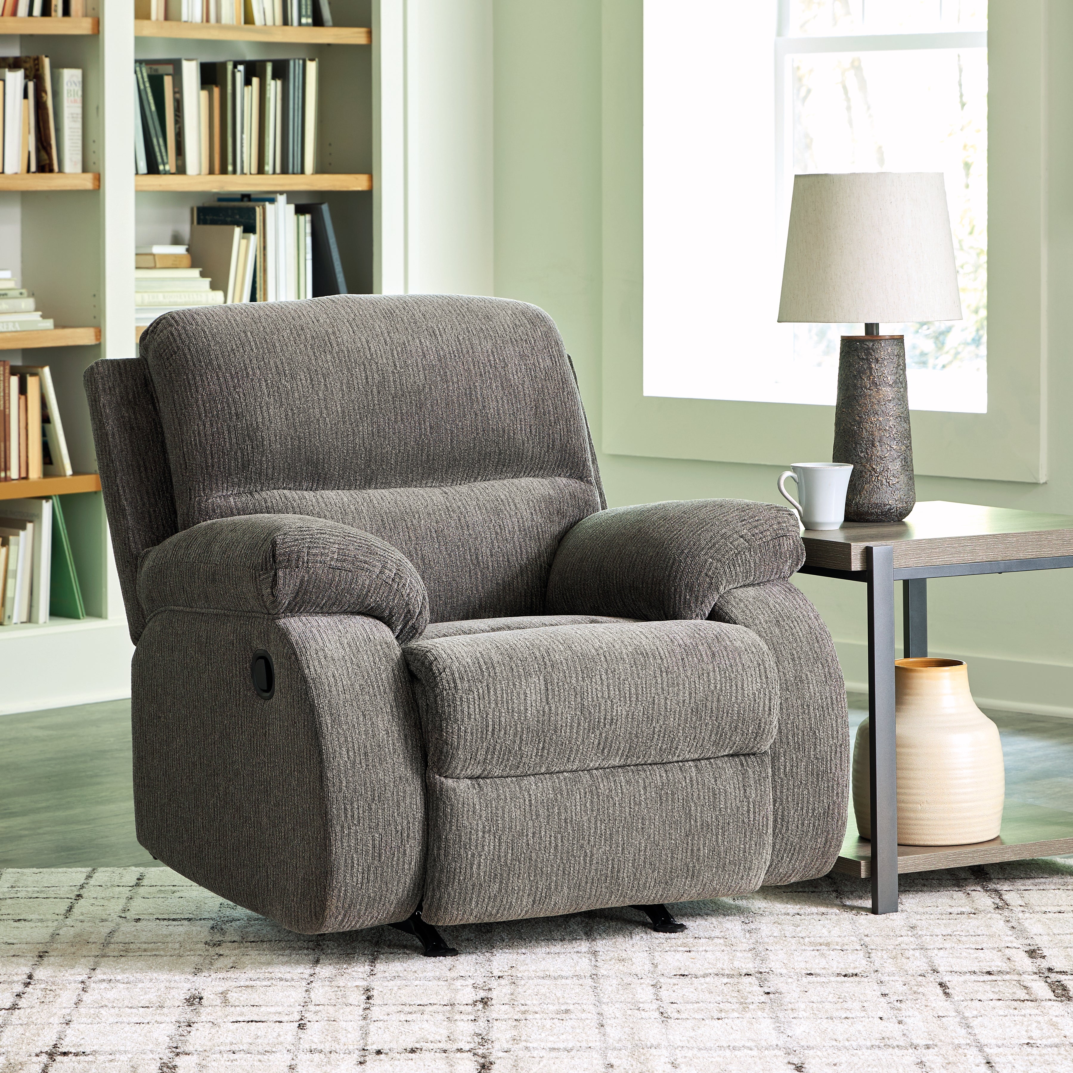 Scranto Brindle Recliner - 6650225 - Bien Home Furniture & Electronics