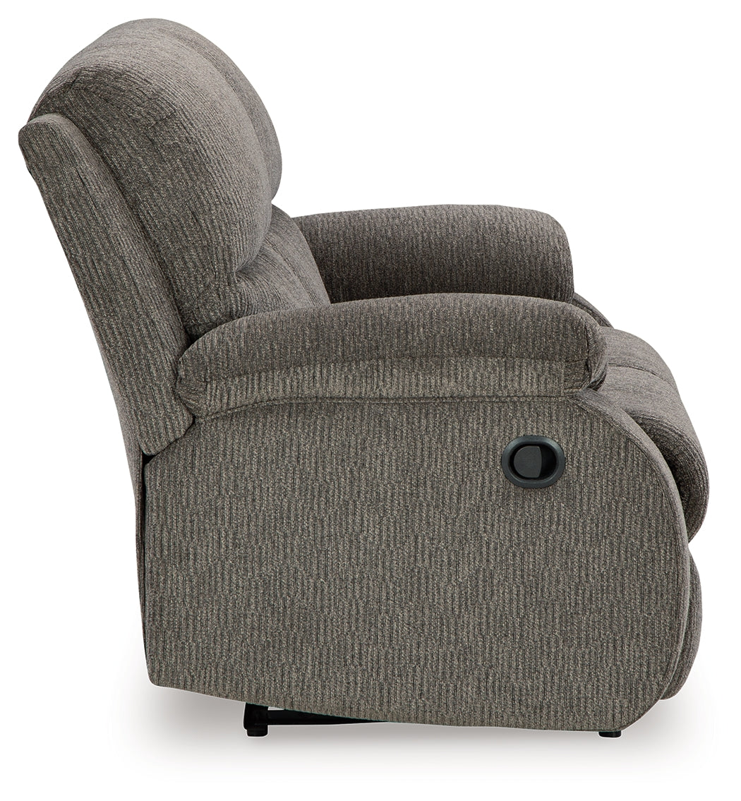 Scranto Brindle Reclining Loveseat - 6650286 - Bien Home Furniture & Electronics