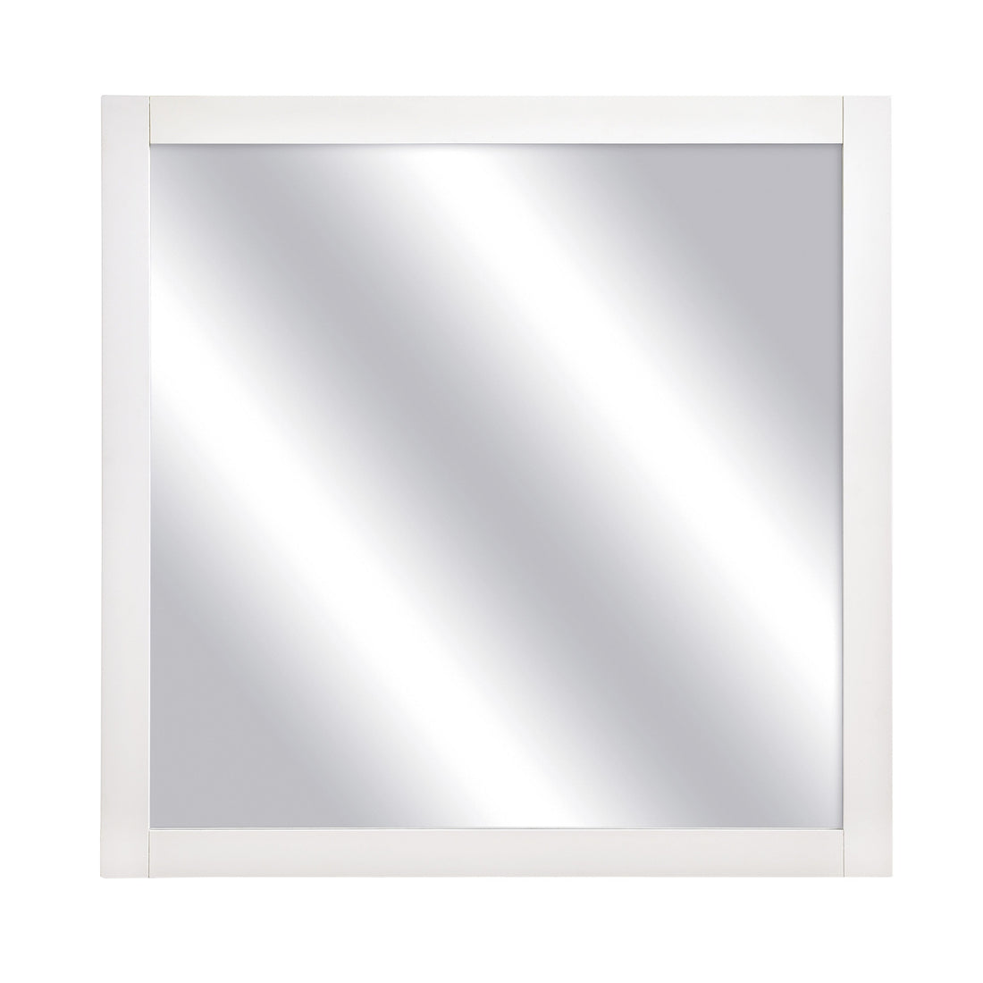 Seabright White Mirror (Mirror Only) - 1519WH-6 - Bien Home Furniture &amp; Electronics