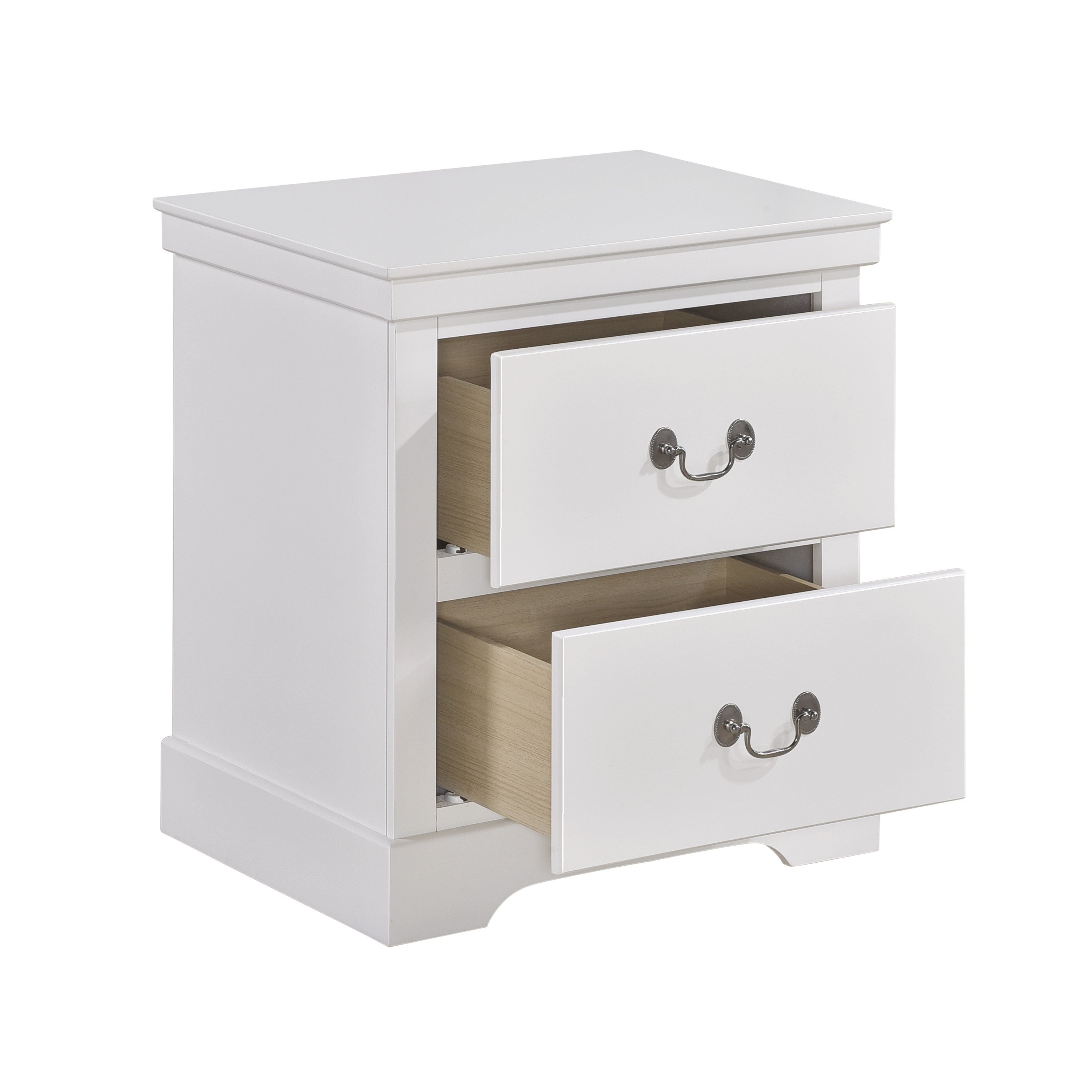 Seabright White Nightstand - 1519WH-4 - Bien Home Furniture &amp; Electronics