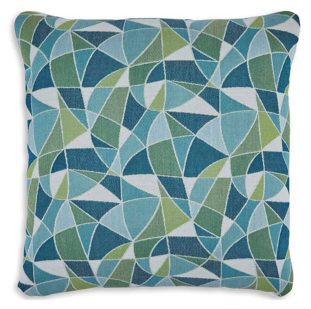 Seanow Next-Gen Nuvella Green/Turquoise/White Pillow (Set of 4) - A1900005 - Bien Home Furniture & Electronics