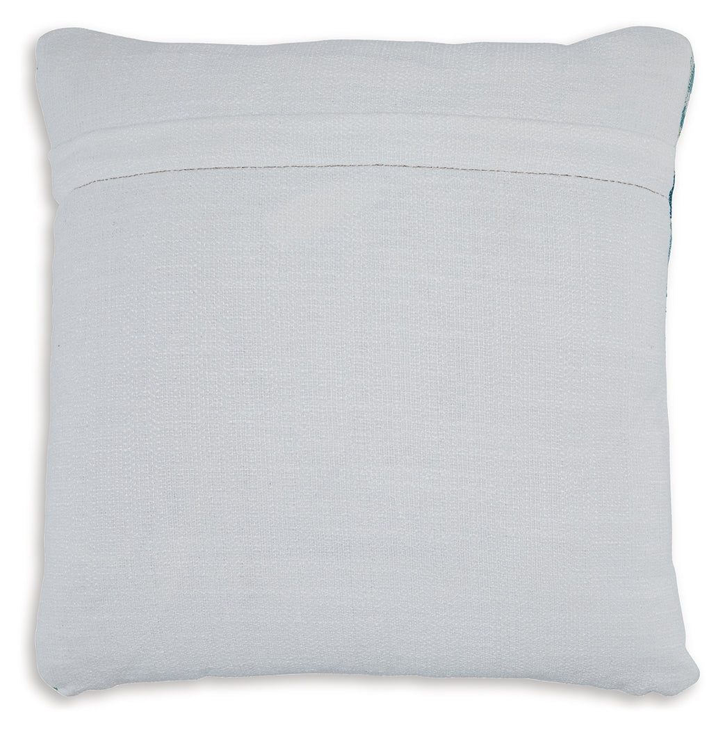 Seanow Next-Gen Nuvella Green/Turquoise/White Pillow (Set of 4) - A1900005 - Bien Home Furniture &amp; Electronics