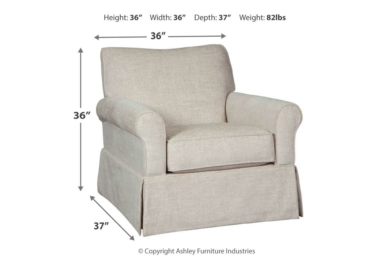 Searcy Quartz Accent Chair - A3000006 - Bien Home Furniture & Electronics