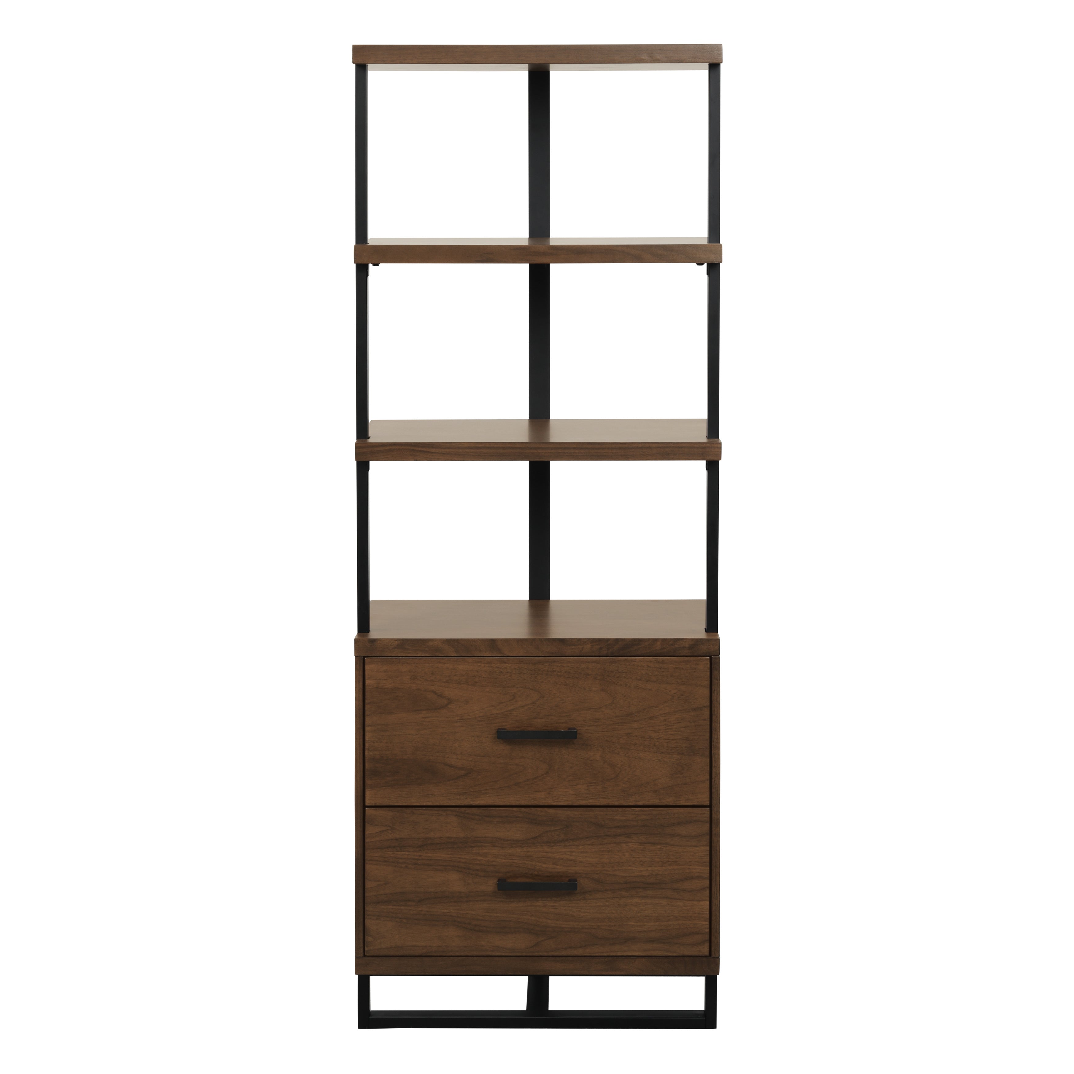 Sedley Walnut/Rustic Black Side Pier - 54150RF-S* - Bien Home Furniture & Electronics
