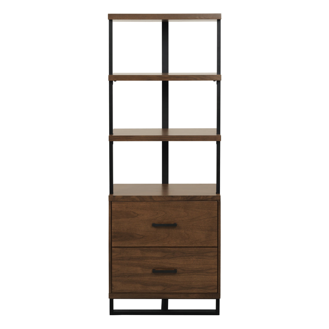Sedley Walnut/Rustic Black Side Pier - 54150RF-S* - Bien Home Furniture & Electronics