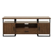 Sedley Walnut/Rustic Black TV Stand - 54150RF-68T - Bien Home Furniture & Electronics