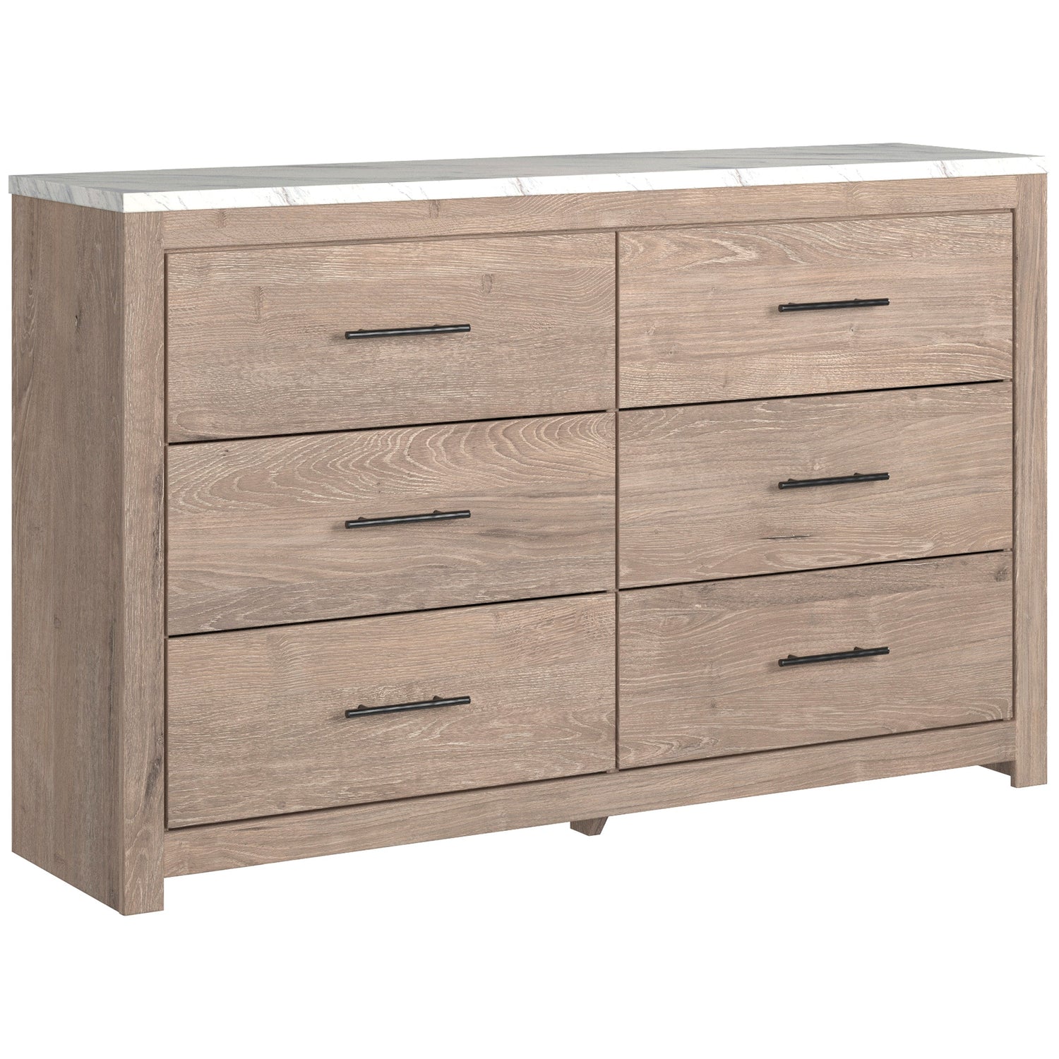 Senniberg Light Brown/White Lighted Panel Bedroom Set - SET | B1191-56 | B1191-58 | B1191-99 | B1191-31 | B1191-36 | B1191-92 | B1191-44 - Bien Home Furniture & Electronics