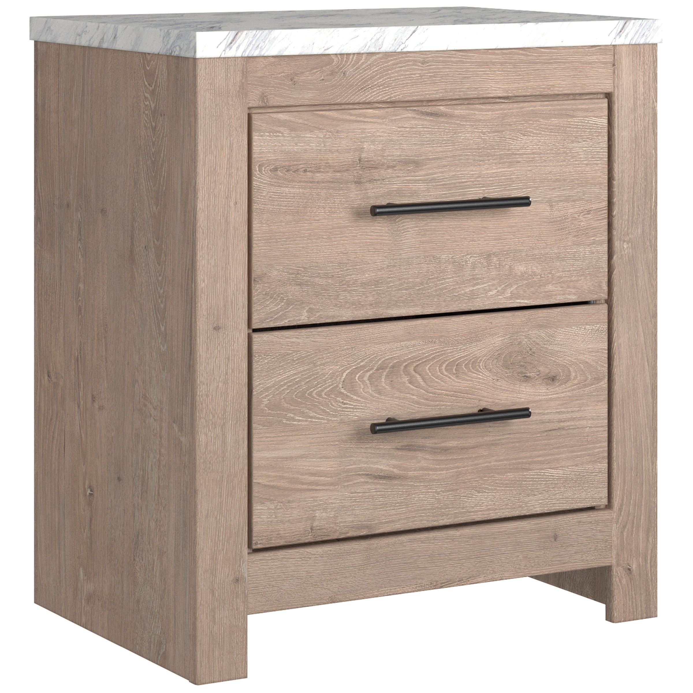 Senniberg Light Brown/White Lighted Panel Bedroom Set - SET | B1191-56 | B1191-58 | B1191-99 | B1191-31 | B1191-36 | B1191-92 | B1191-44 - Bien Home Furniture & Electronics