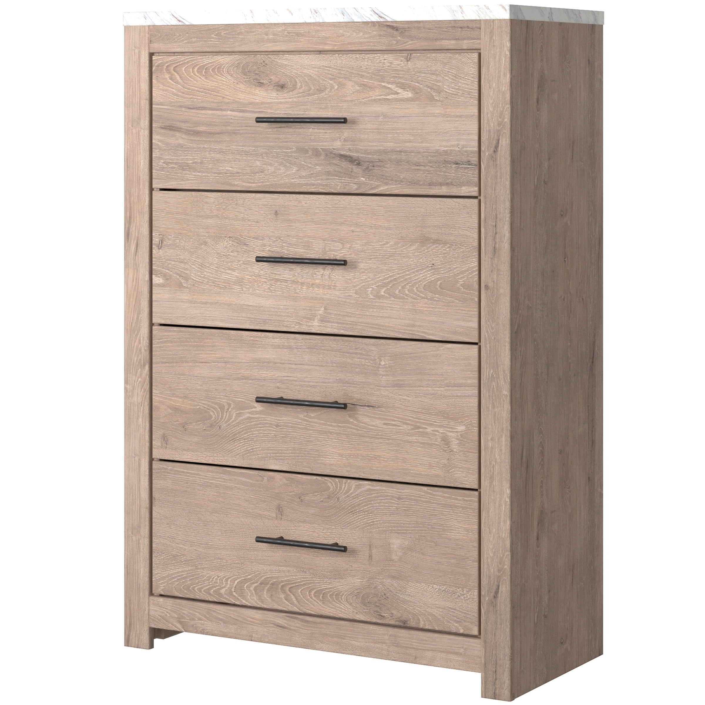 Senniberg Light Brown/White Panel Bedroom Set - SET | B1191-72 | B1191-97 | B1191-31 | B1191-36 | B1191-92 | B1191-44 - Bien Home Furniture & Electronics