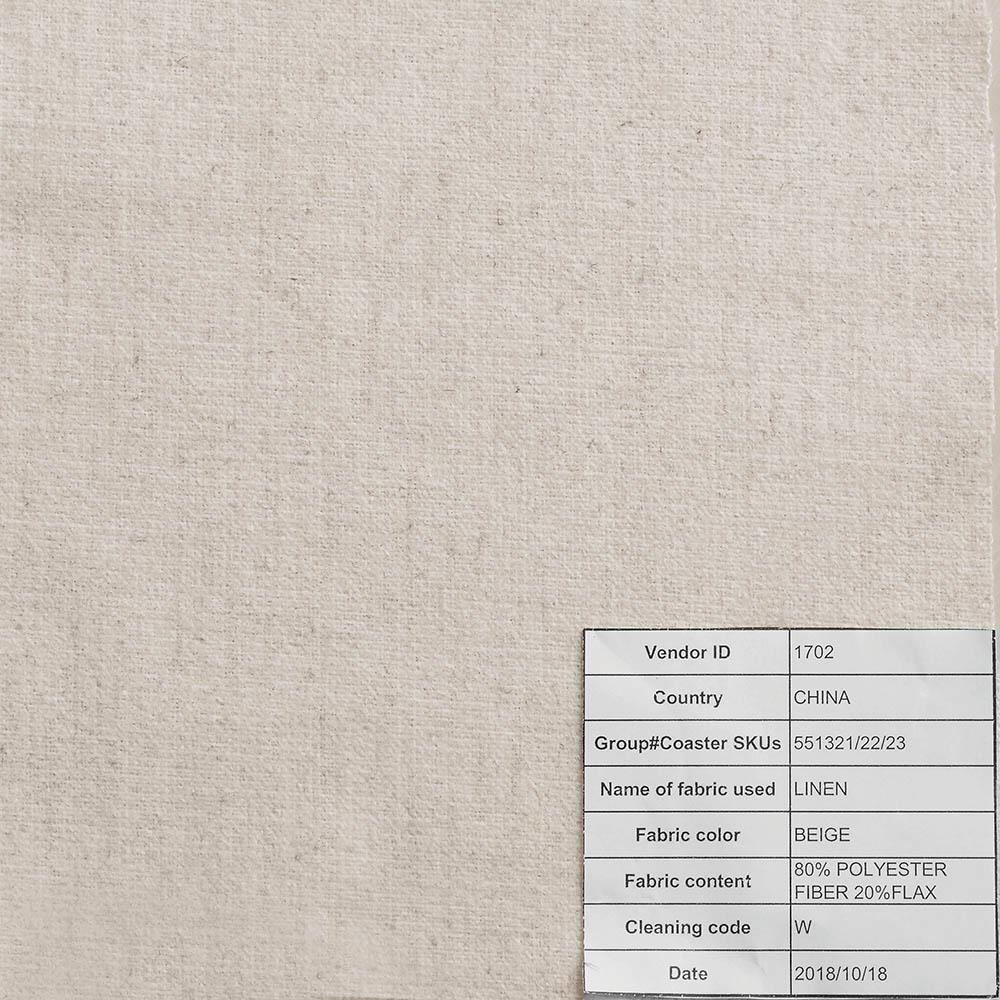 Serene Upholstered Corner Beige - 551322 - Bien Home Furniture & Electronics