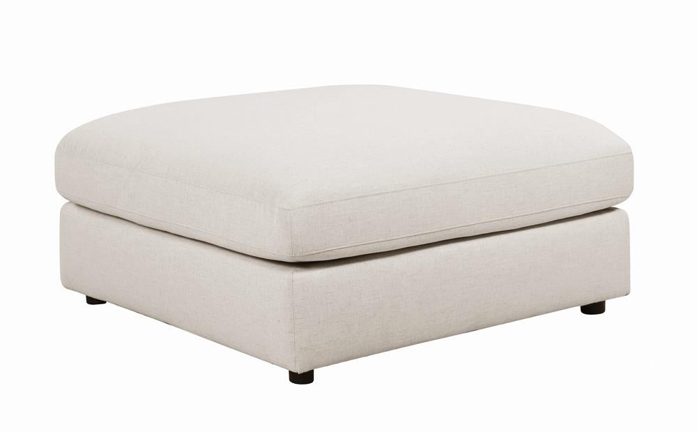 Serene Upholstered Rectangular Ottoman Beige - 551323 - Bien Home Furniture & Electronics