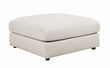 Serene Upholstered Rectangular Ottoman Beige - 551323 - Bien Home Furniture & Electronics