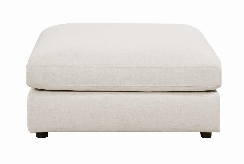 Serene Upholstered Rectangular Ottoman Beige - 551323 - Bien Home Furniture &amp; Electronics