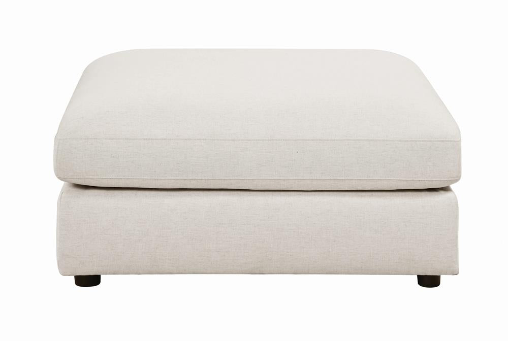 Serene Upholstered Rectangular Ottoman Beige - 551323 - Bien Home Furniture & Electronics