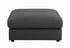 Serene Upholstered Rectangular Ottoman Charcoal - 551326 - Bien Home Furniture & Electronics