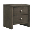 Serenity 2-Drawer Nightstand Mod Gray - 215842 - Bien Home Furniture & Electronics