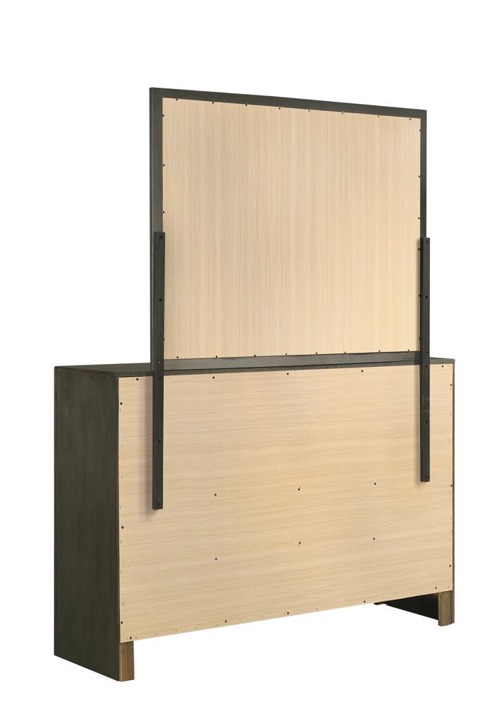 Serenity Mod Gray 9-Drawer Dresser - 215843 - Bien Home Furniture &amp; Electronics