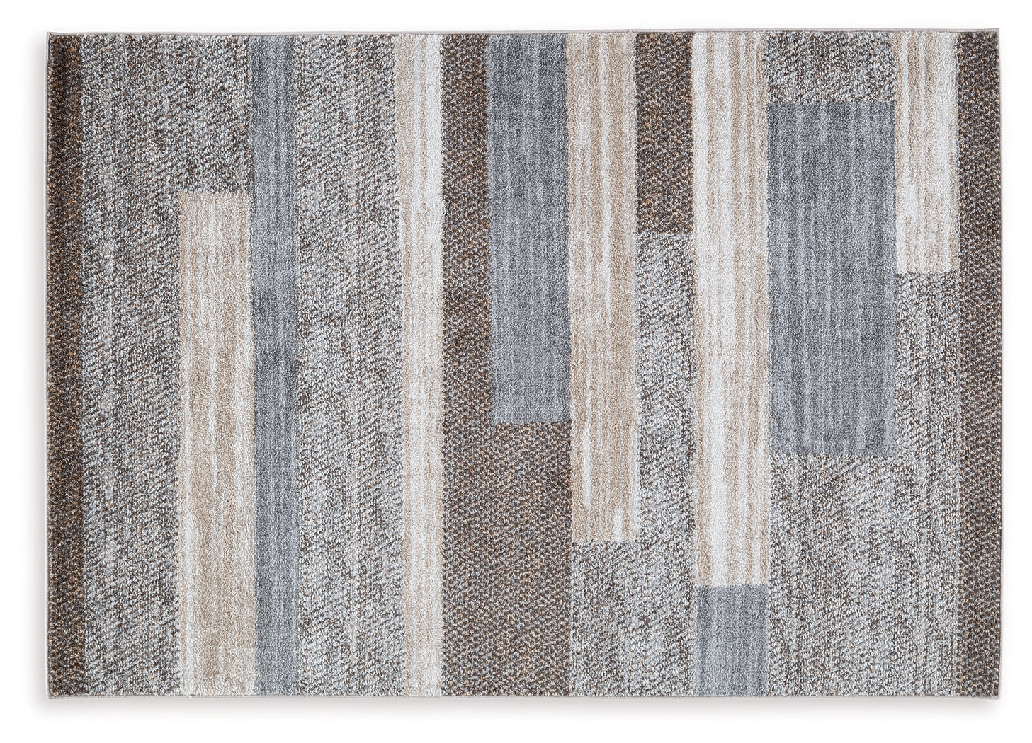 Sethburn Cream/Brown/Gray Large Rug - R406591 - Bien Home Furniture &amp; Electronics