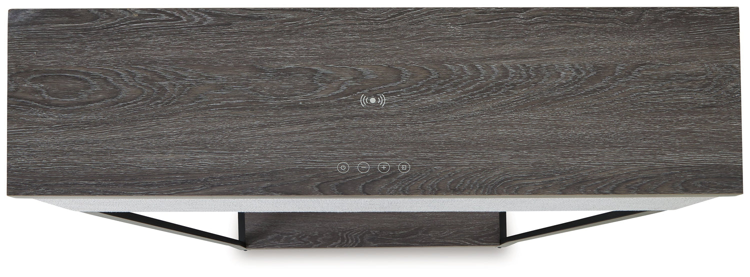 Sethlen Gray/Black Console Sofa Table - A4000640 - Bien Home Furniture & Electronics