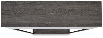 Sethlen Gray/Black Console Sofa Table - A4000640 - Bien Home Furniture &amp; Electronics
