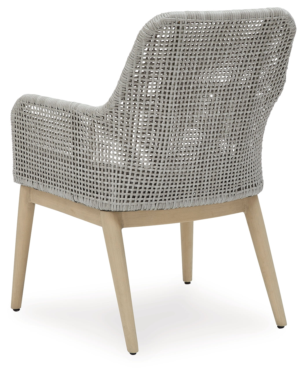 Seton Creek Gray Outdoor Dining Arm Chair (Set of 2) - P798-601A - Bien Home Furniture & Electronics