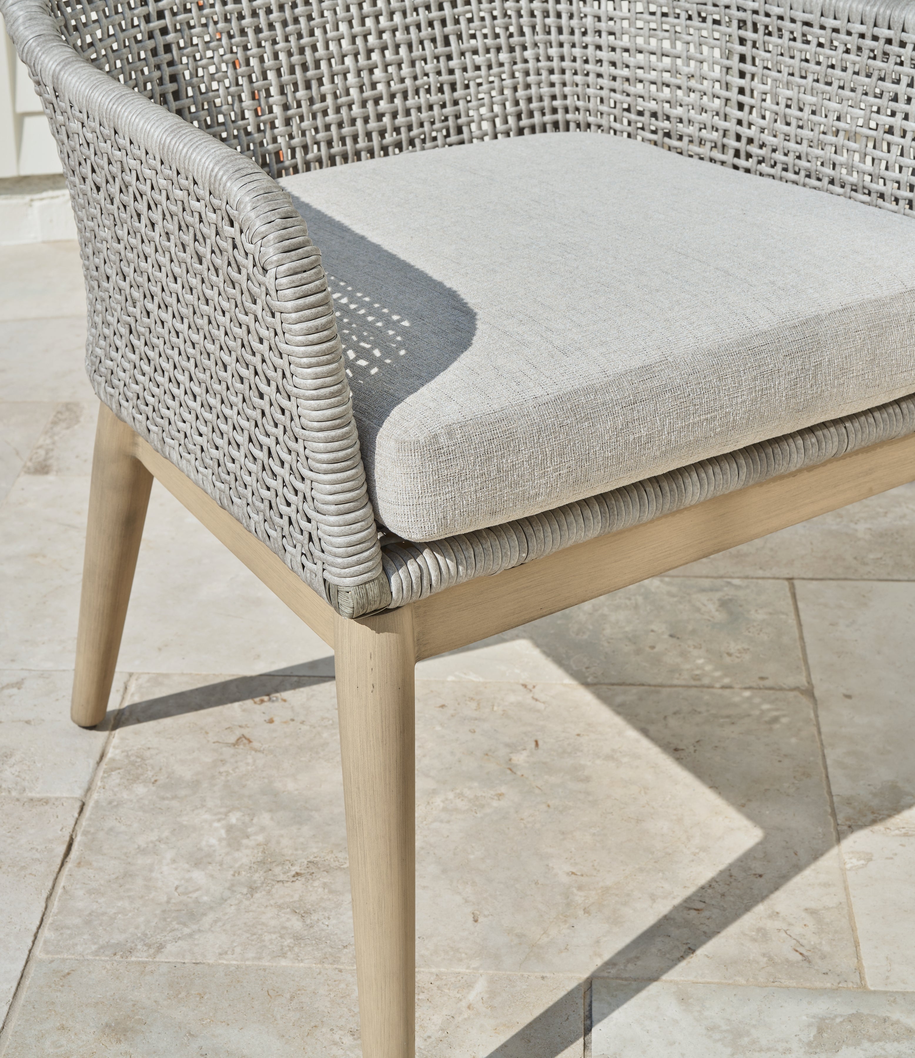 Seton Creek Gray Outdoor Dining Arm Chair (Set of 2) - P798-601A - Bien Home Furniture & Electronics