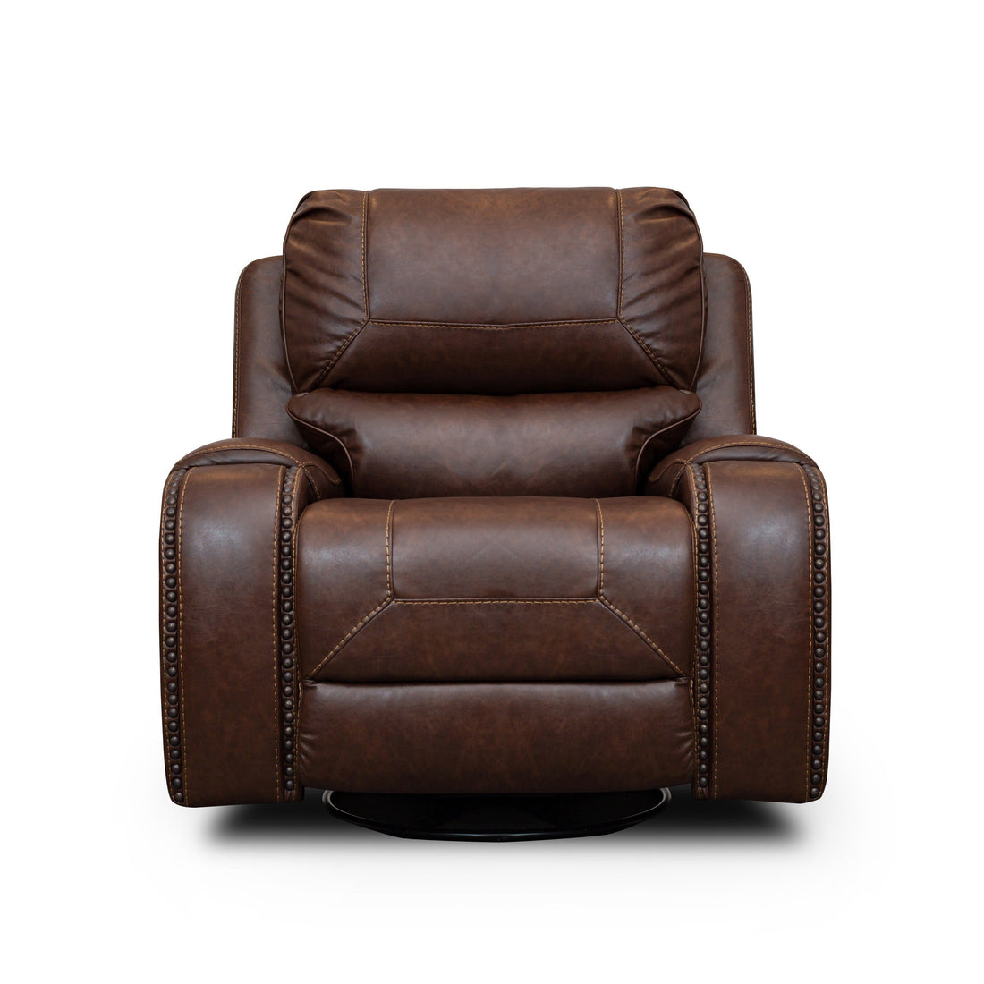 SH3215BRW-1 SWIVEL GLIDER RECLINING CHAIR - SH3215BRW-1 - Bien Home Furniture & Electronics