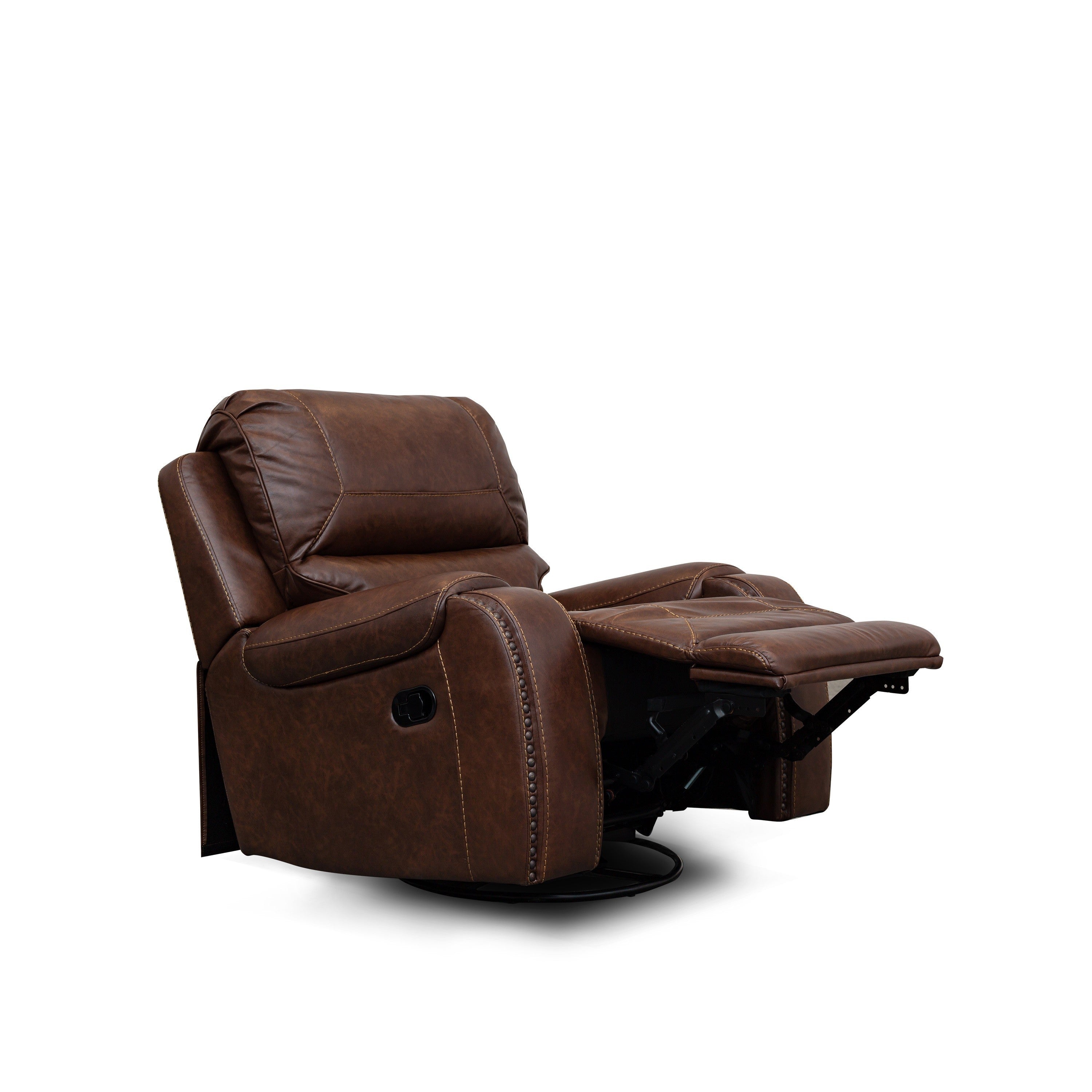SH3215BRW-1 SWIVEL GLIDER RECLINING CHAIR - SH3215BRW-1 - Bien Home Furniture & Electronics