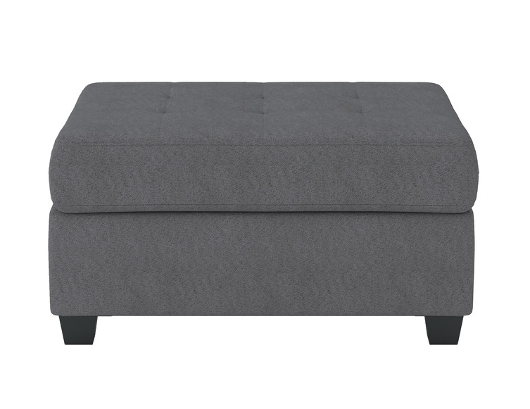 SH3223DGR-4 STORAGE OTTOMAN IN DARK GRAY - SH3223DGR-4 - Bien Home Furniture & Electronics