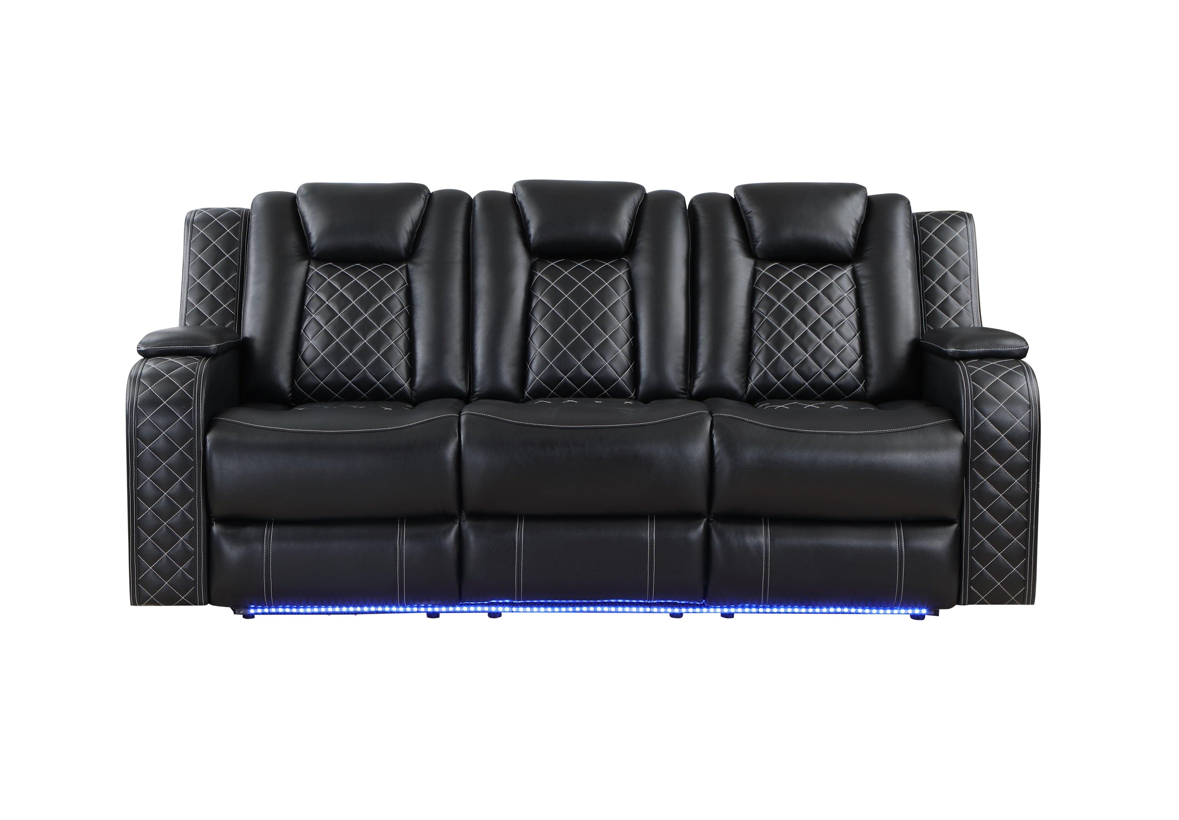 SH8895BLK*2 2 PC SET: SOFA, LOVE - SH8895BLK*2 - Bien Home Furniture & Electronics