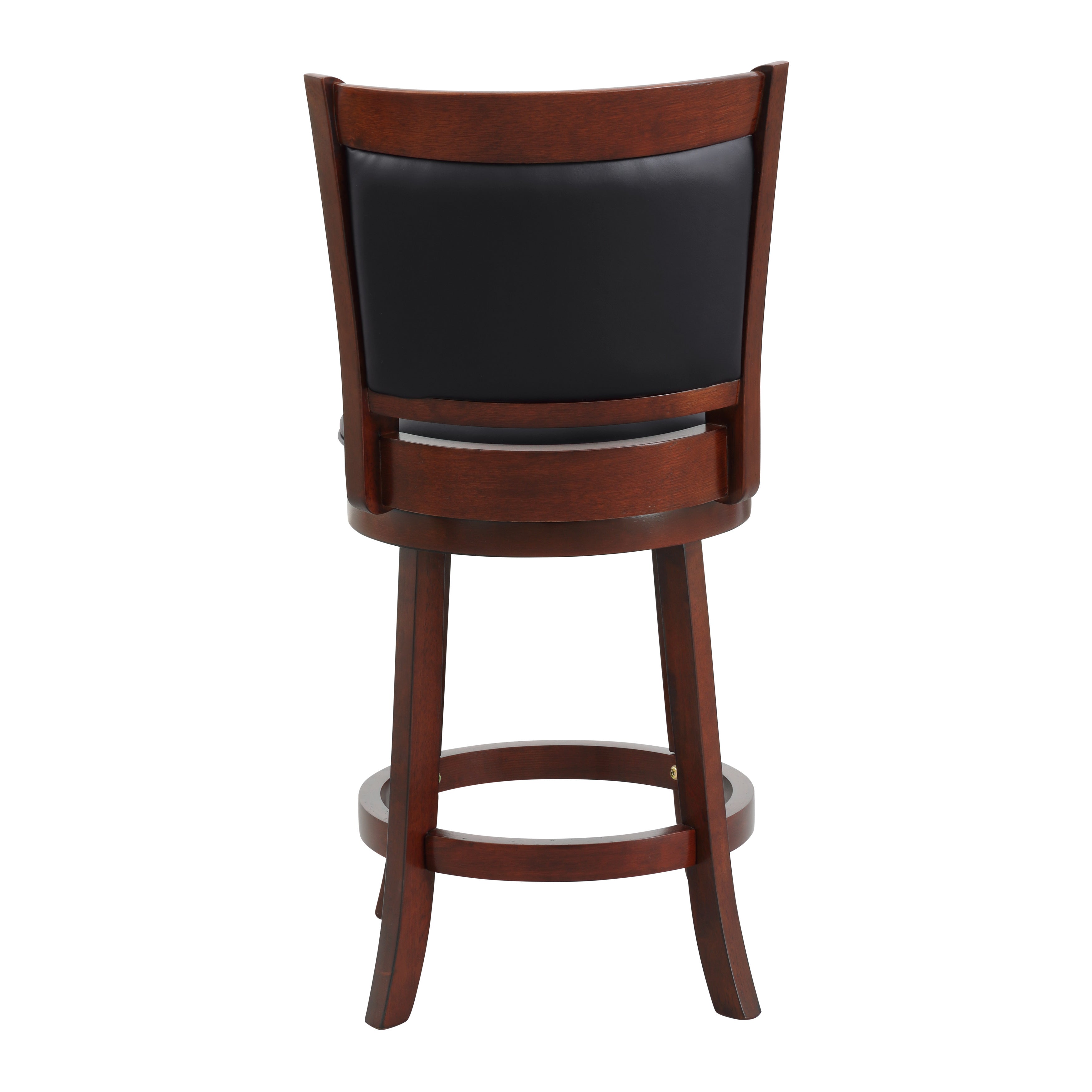 Shapel Dark Cherry Swivel Counter Height Chair - 1131-24S - Bien Home Furniture & Electronics