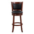 Shapel Dark Cherry Swivel Pub Height Chair - 1131-29S - Bien Home Furniture & Electronics