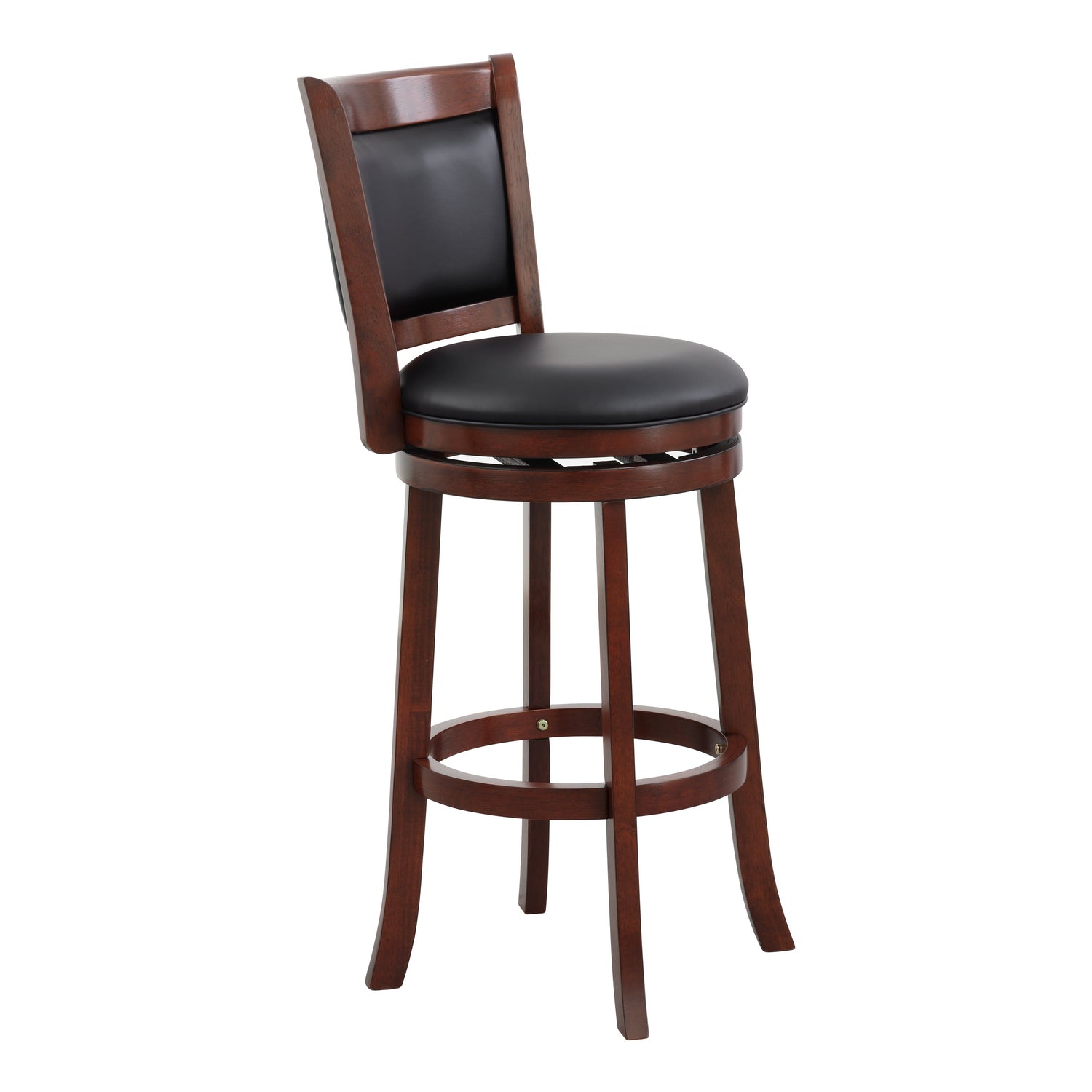 Shapel Dark Cherry Swivel Pub Height Chair - 1131-29S - Bien Home Furniture &amp; Electronics
