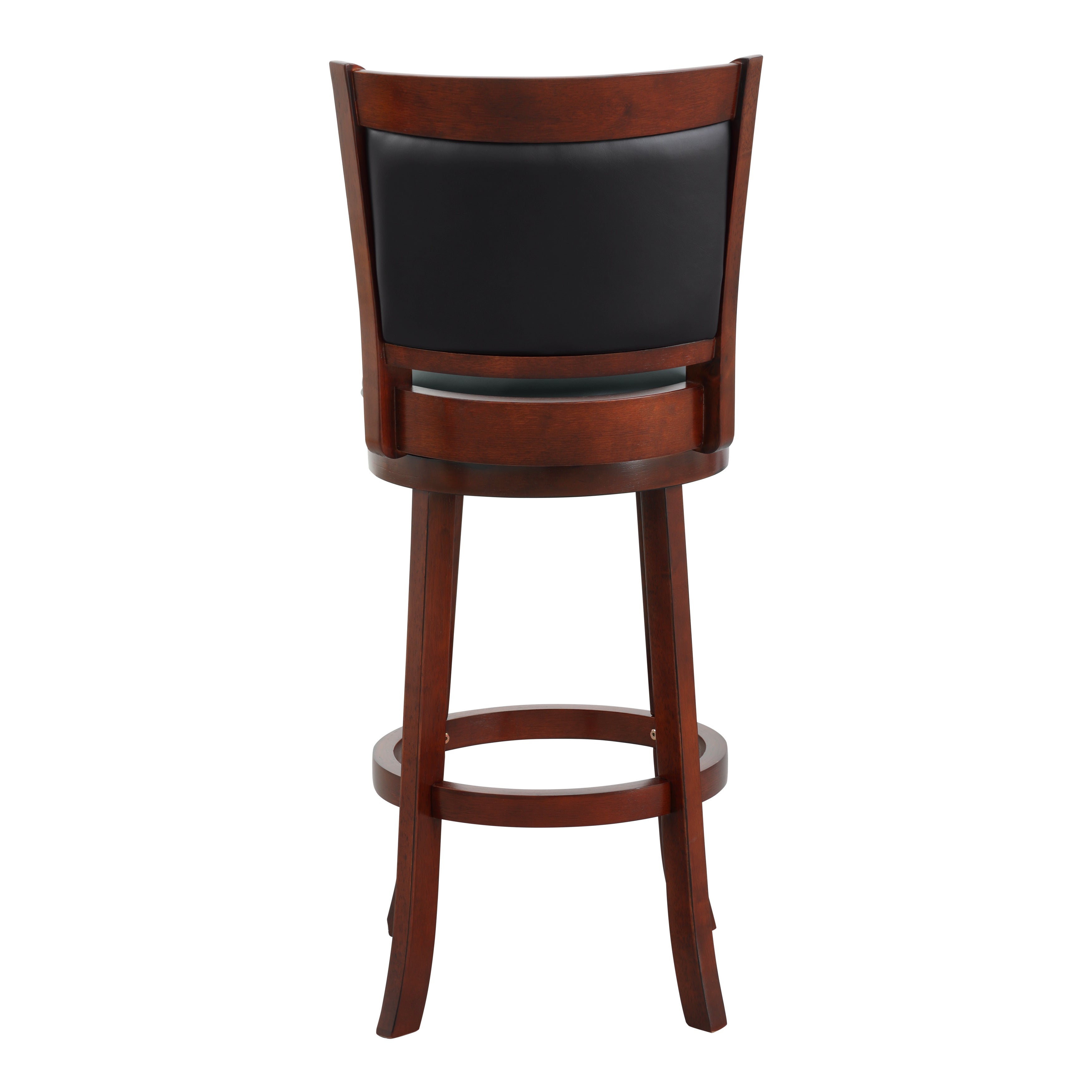 Shapel Dark Cherry Swivel Pub Height Chair - 1131-29S - Bien Home Furniture & Electronics