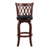 Shapel Dark Cherry Swivel Pub Height Chair - 1133-29S - Bien Home Furniture & Electronics