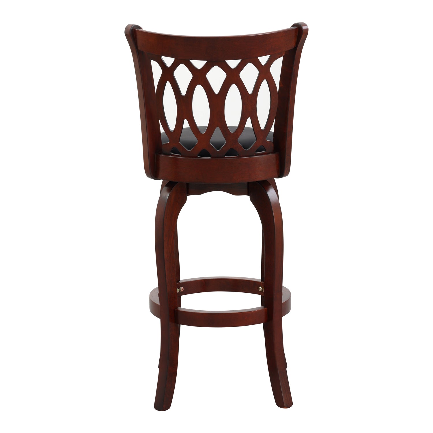 Shapel Dark Cherry Swivel Pub Height Chair - 1133-29S - Bien Home Furniture &amp; Electronics