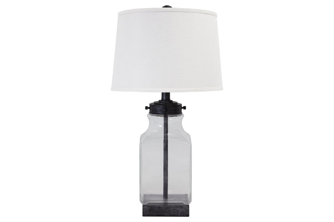 Sharolyn Transparent/Silver Finish Table Lamp - L430144 - Bien Home Furniture &amp; Electronics